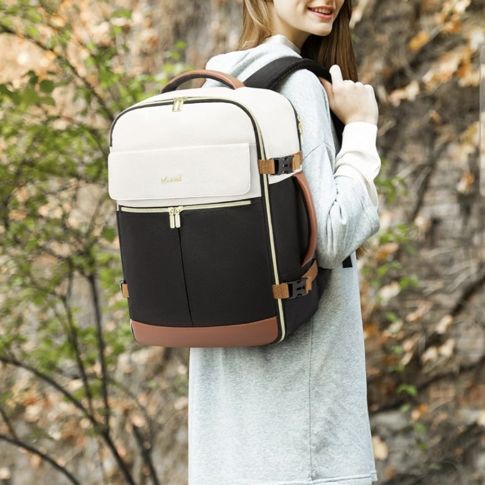 Travel Backpack for Women, TSA Carry On Backpack Flight Approved weekender bag